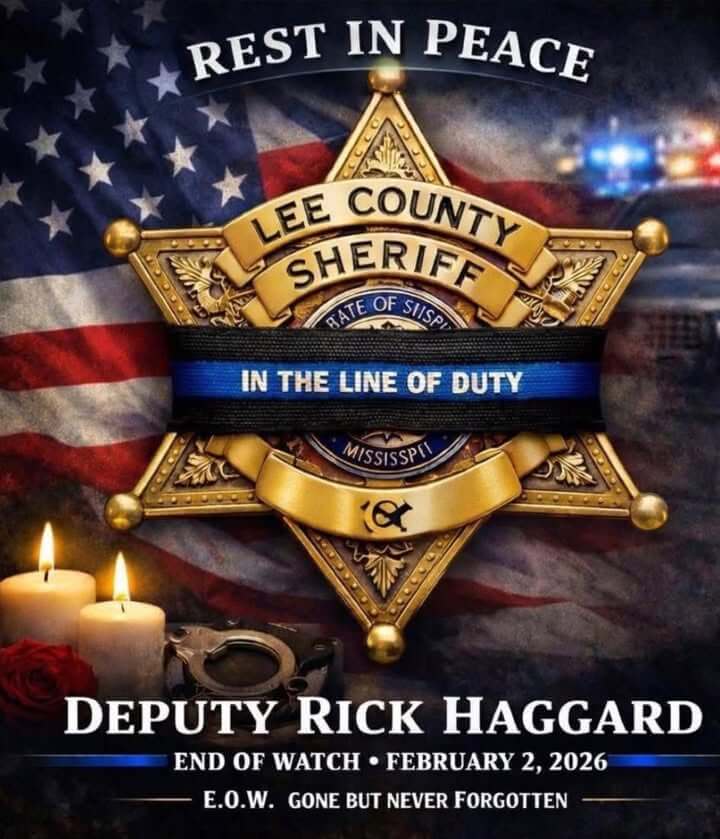 Booneville police extend condolences to family, Lee County sheriff's office