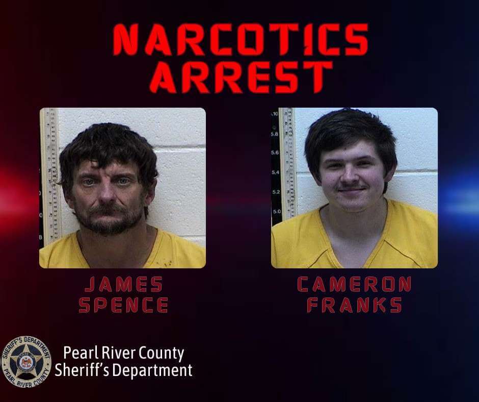 Traffic stop in Picayune yields meth, prescription pills; two arrested