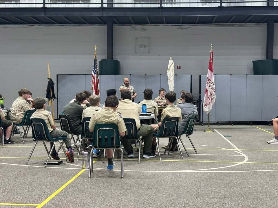 Rankin County deputies brief scouts on traffic safety