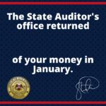 Mississippi auditor returns $93,881 to taxpayers in January Mississippi auditor returns $93,881 to taxpayers in January