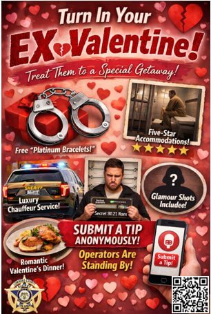 Crime Stoppers promotes Valentine's special to prompt anonymous tips