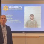 Sheriff Jim H. Johnson announces arrest Sheriff Jim H. Johnson announces arrest