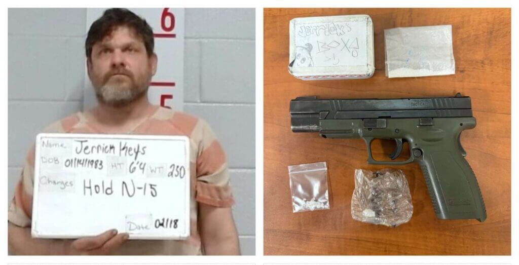 Fulton man arrested after deputies find meth, gun during traffic stop