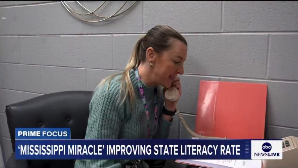 Mississippi first lady touts school progress