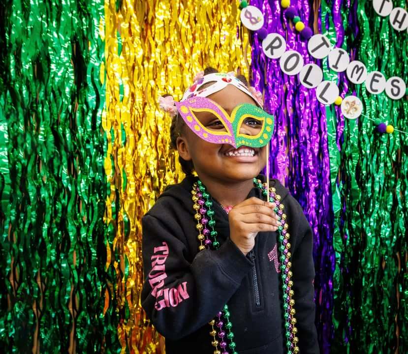 Mississippi Department of Public Safety brings Mardi Gras cheer to Children's of Mississippi