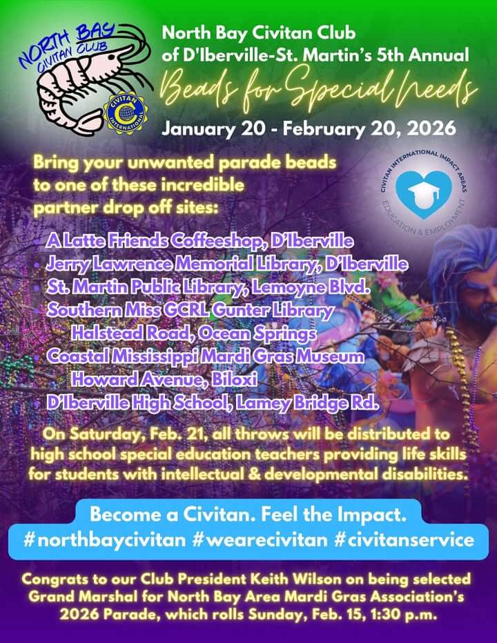 Organizers urge residents to donate beads to collection sites