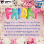 Temperatures remain above average as fog clears Temperatures remain above average as fog clears