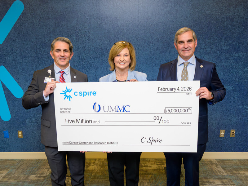 C Spire commits $5 million to UMMC cancer center