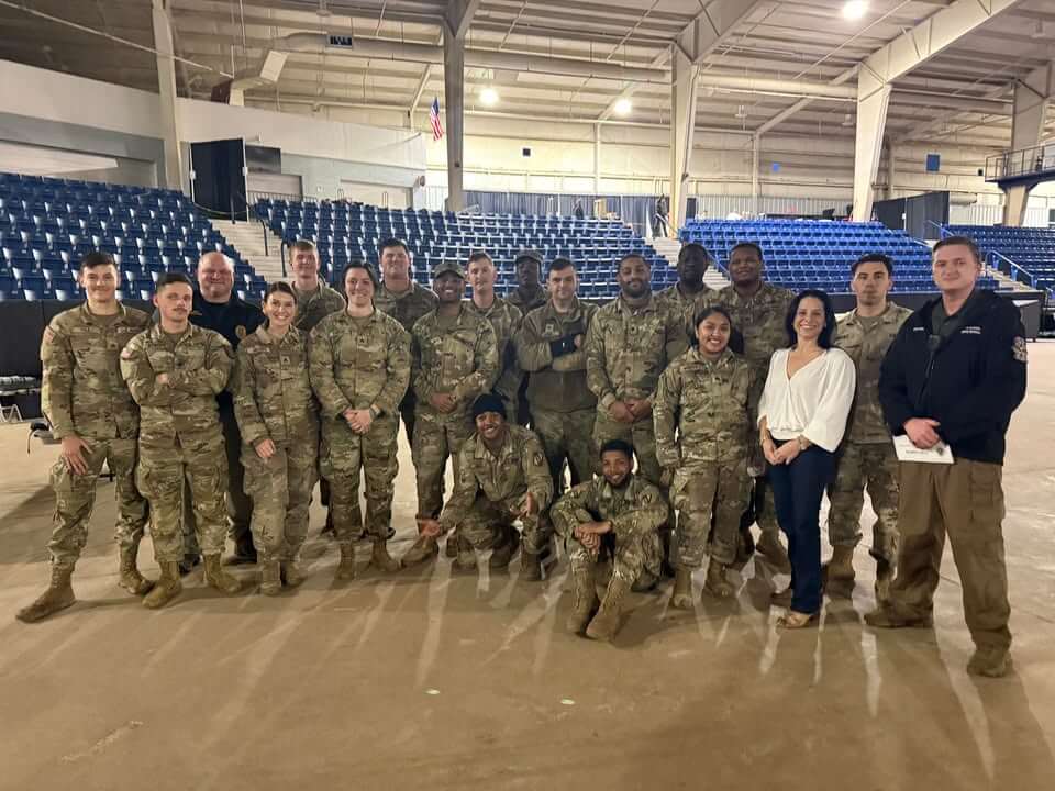 Community thanks Mississippi National Guard after Ice Storm Fern