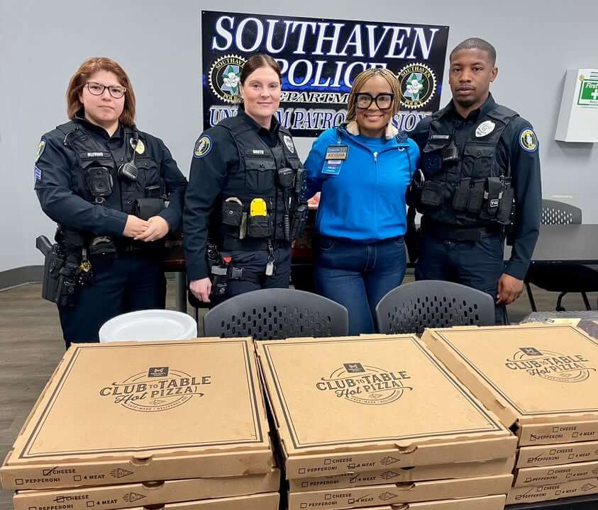 Southaven Sam's Club provides lunch to officers