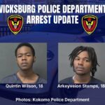 Police arrest two Vicksburg homicide suspects in Indiana Police arrest two Vicksburg homicide suspects in Indiana