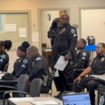 Chief Rashall Brackney visits Precinct 3 Bravo Shift Chief Rashall Brackney visits Precinct 3 Bravo Shift