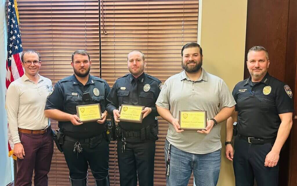 Gulfport Police Department names employees of month