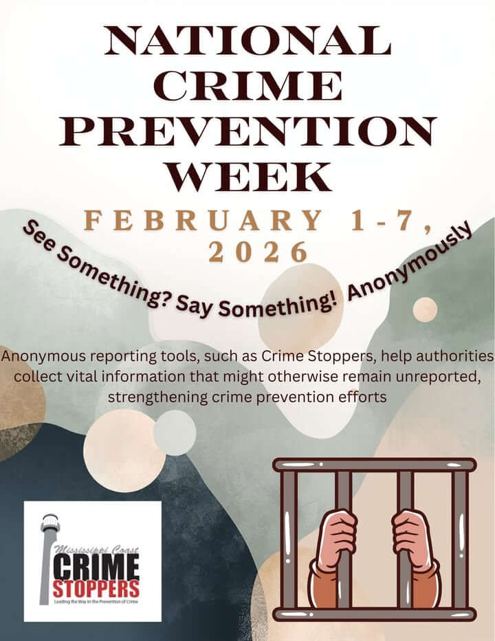 Mississippi Coast Crime Stoppers posts on Facebook