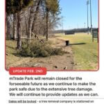 Park asks public to avoid entering while it prepares to reopen Park asks public to avoid entering while it prepares to reopen