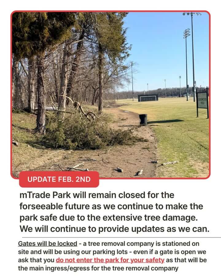 Park asks public to avoid entering while it prepares to reopen