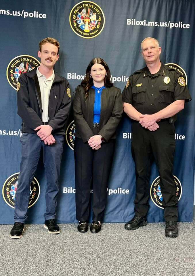 Biloxi police swear in two as full-time officers