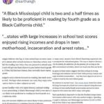 Post claims Black Mississippi children 2 1/2 times more likely proficient in fourth-grade reading than California peers Post claims Black Mississippi children 2 1/2 times more likely proficient in fourth-grade reading than California peers