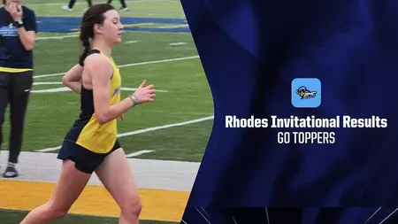 Shepherd wins steeplechase as Toppers compete at Rhodes Invitational