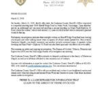 Coahoma County Sheriff's Office posts notice on Facebook Coahoma County Sheriff's Office posts notice on Facebook