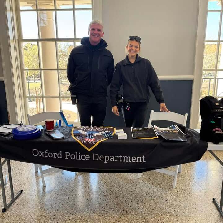 Sgt. Smith, Officer Rogers attend Ole Miss career fair