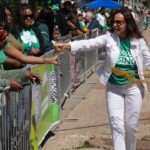 Chief Brackney joins St. Patrick's Day parade in Jackson Chief Brackney joins St. Patrick's Day parade in Jackson