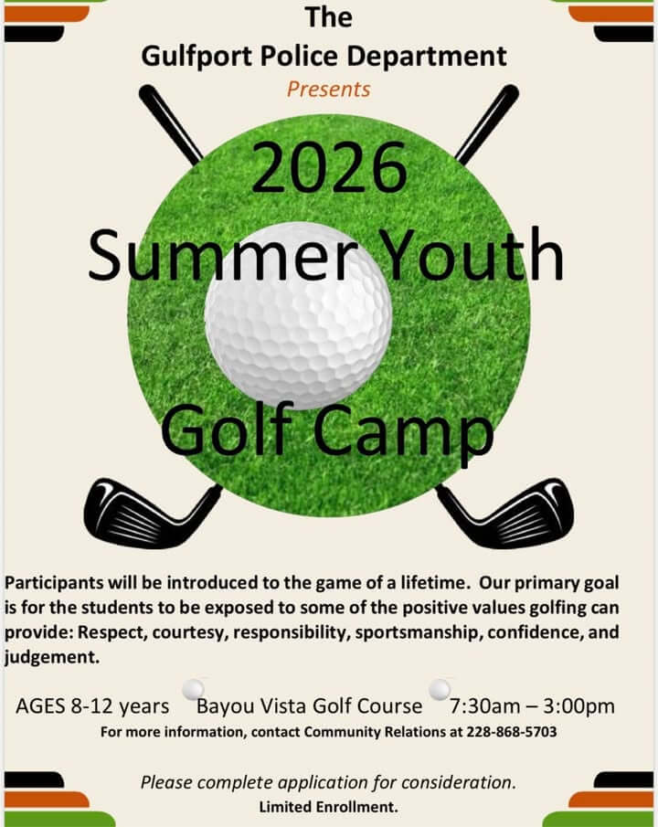 Gulfport Police Department offers free summer camps