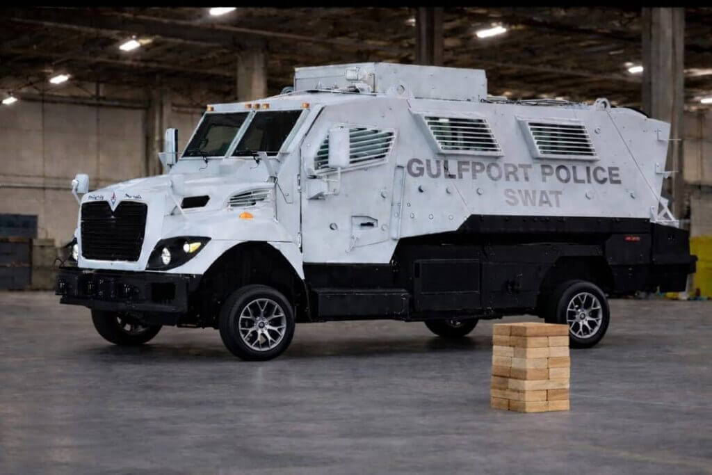 Department thanks public after missing tires, mounts replacements on MRAP