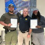 Sheriff Bailey awards letters to detention sergeant, deputy Sheriff Bailey awards letters to detention sergeant, deputy