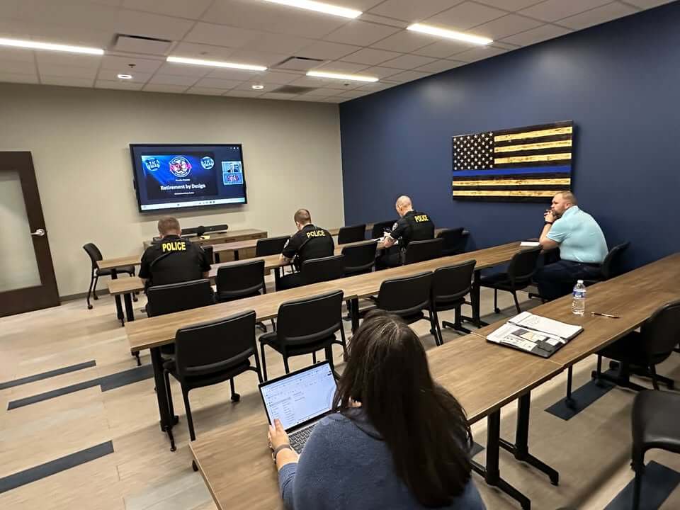 Oxford Police attend retirement planning webinar