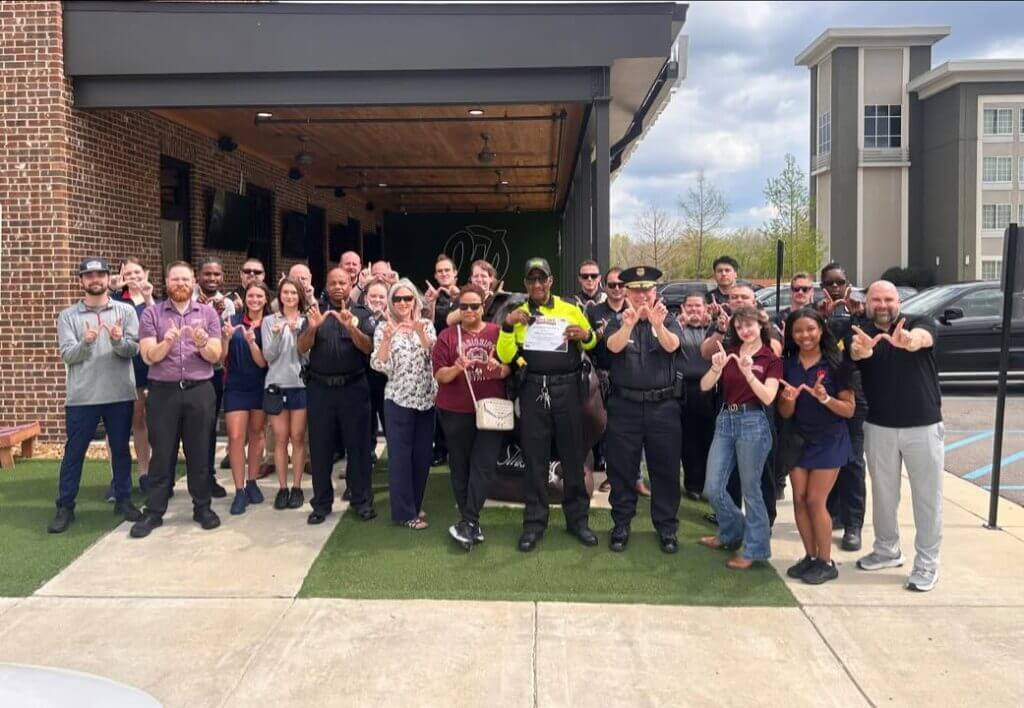 Starkville parking officer earns Walk-On's Officer of Month honor