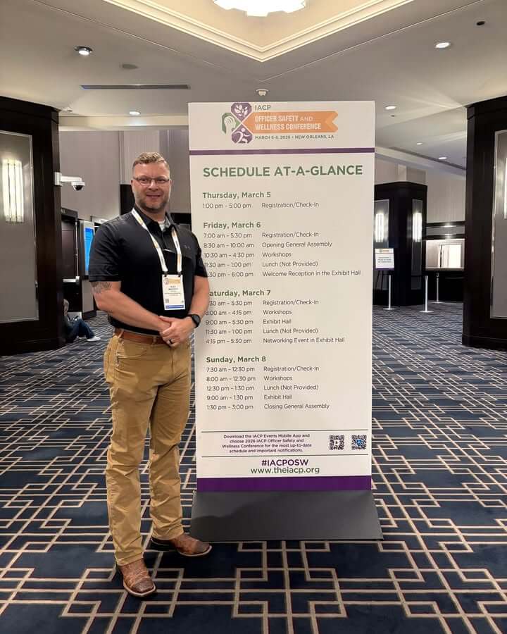 Oxford captain attends IACP Health and Wellness Conference in New Orleans