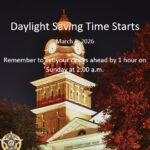 U.S. springs forward as Daylight Saving Time begins March 8 U.S. springs forward as Daylight Saving Time begins March 8
