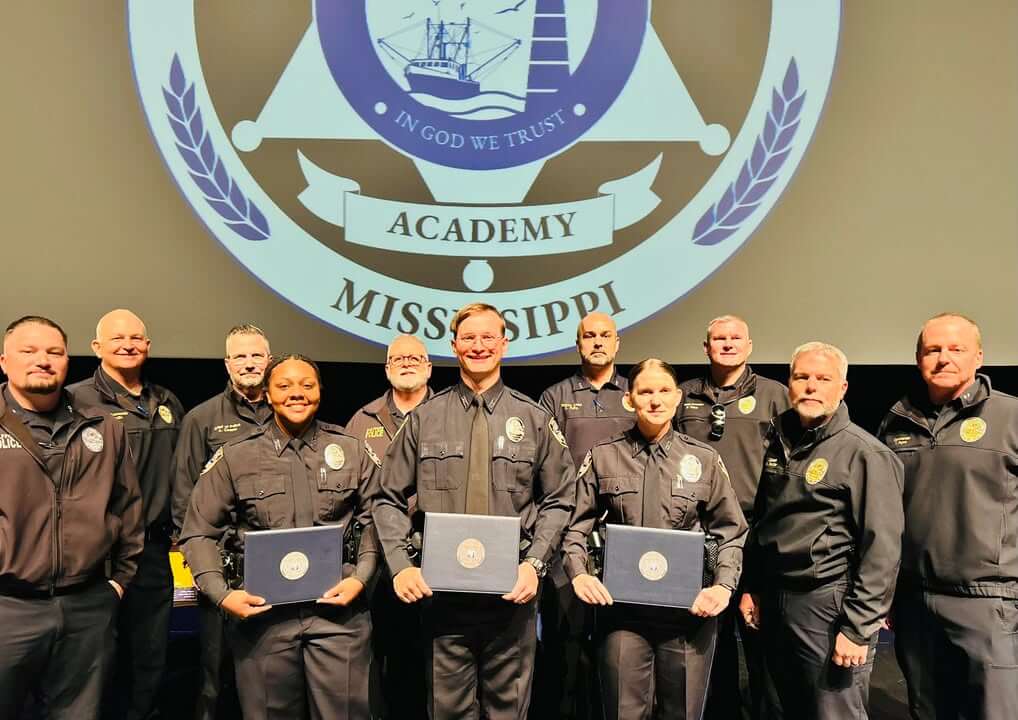 Gulfport Police welcome three new academy graduates