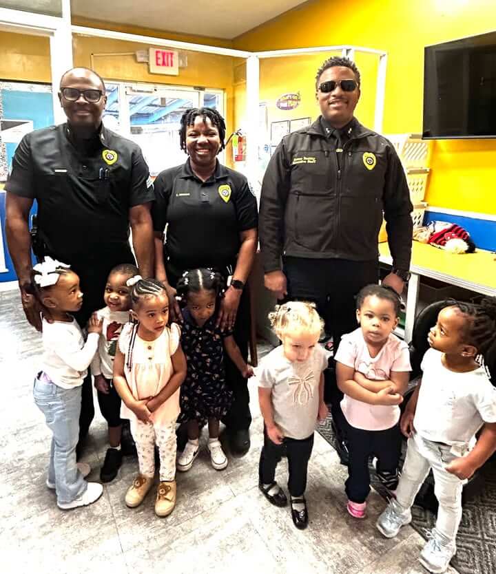 Jackson police join Read Across America at Creative Kids Academy