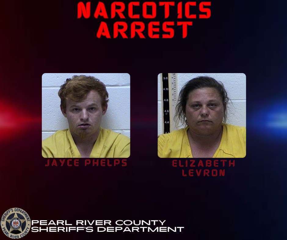 Authorities arrest two on drug charges during Pearl River County patrol