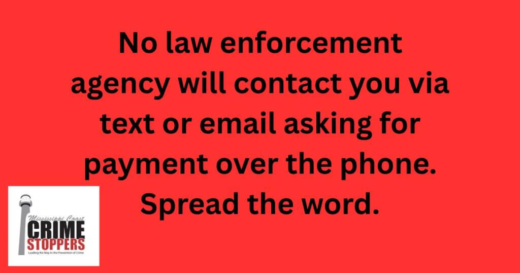 Mississippi Coast Crime Stoppers posts on Facebook