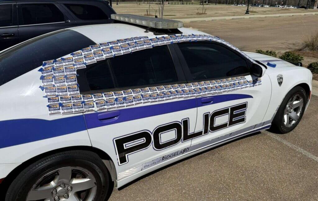 Ridgeland police launch Cover the Cruiser fundraiser for Special Olympics Mississippi