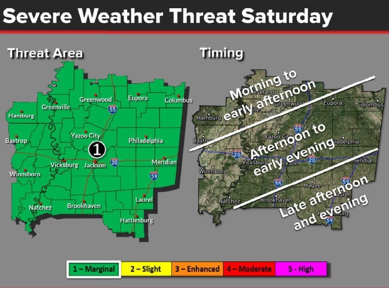 Rankin County warns residents to stay weather aware ahead of weekend storms