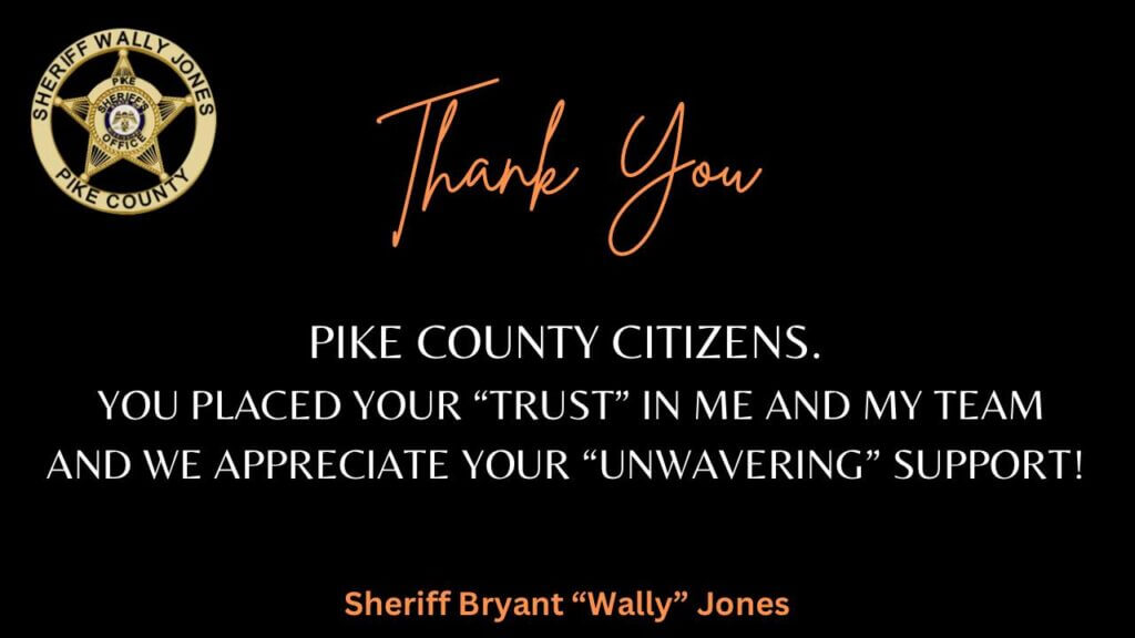 Pike County Sheriff's Office posts public relations update