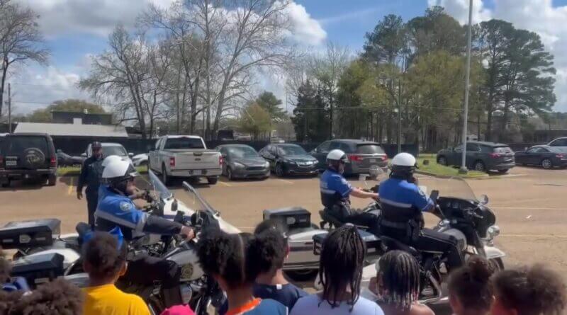 Motor Unit leaves McWillie Elementary students smiling