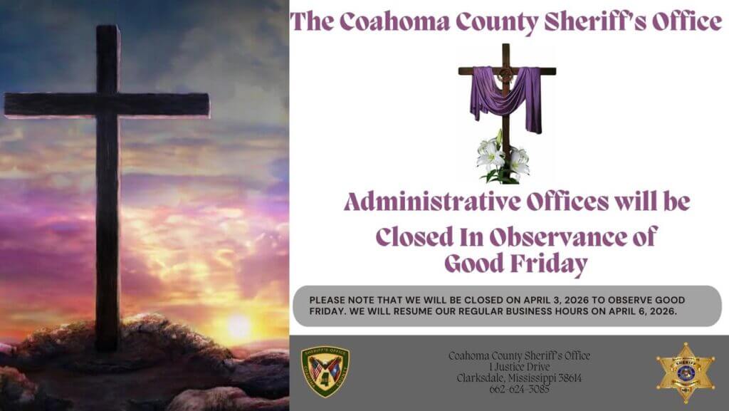 Coahoma County Sheriff's Office posts on Facebook