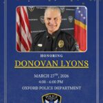 Police department invites public to Donovan's Celebration of Service Police department invites public to Donovan's Celebration of Service