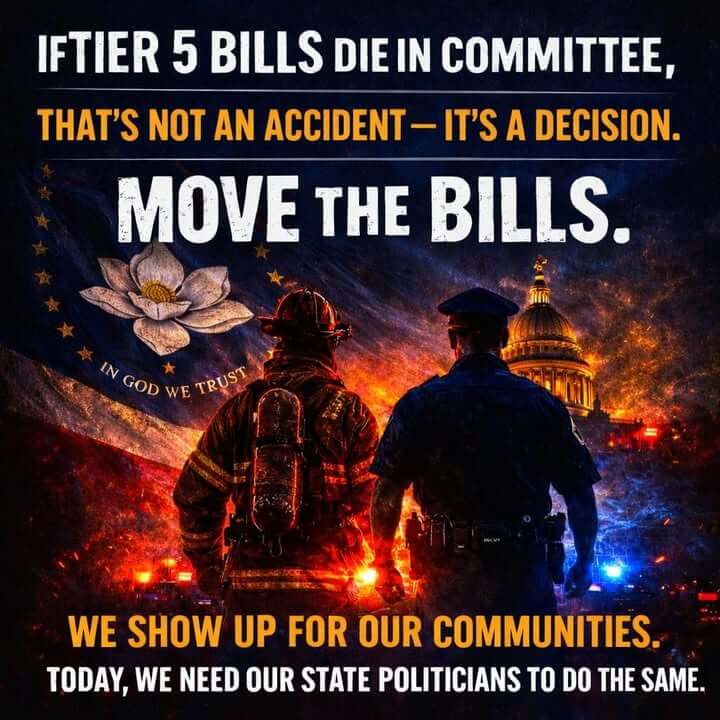 Call 601-359-3770 to urge passage of Tier 5 fixes
