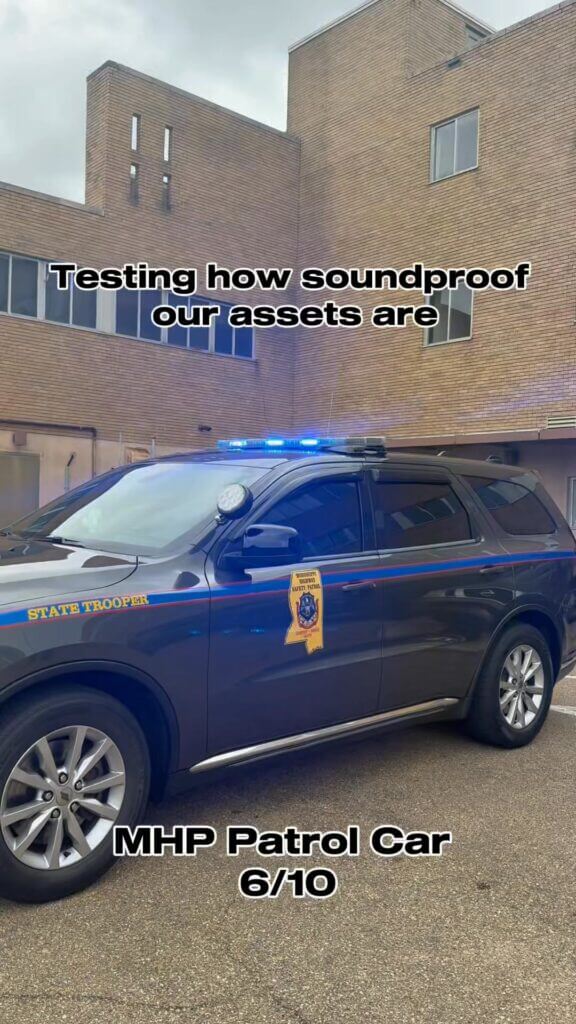 Mississippi law enforcement tests soundproofing on assets