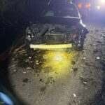 Vehicle strikes fallen tree on Old Highway 84 in Adams County Vehicle strikes fallen tree on Old Highway 84 in Adams County