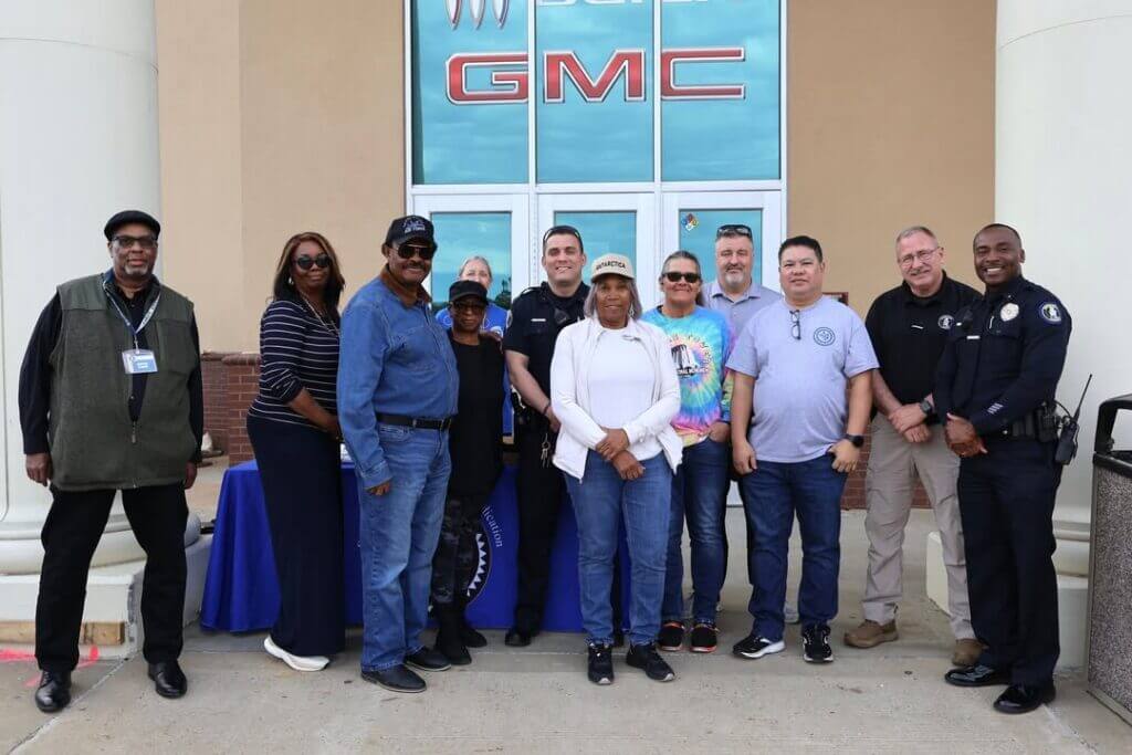 Citizens Police Academy rides with officers at Landers Center