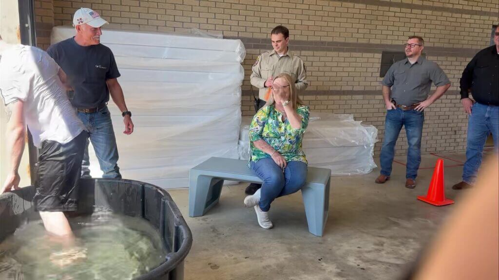 Pike County jail holds baptismal ceremony