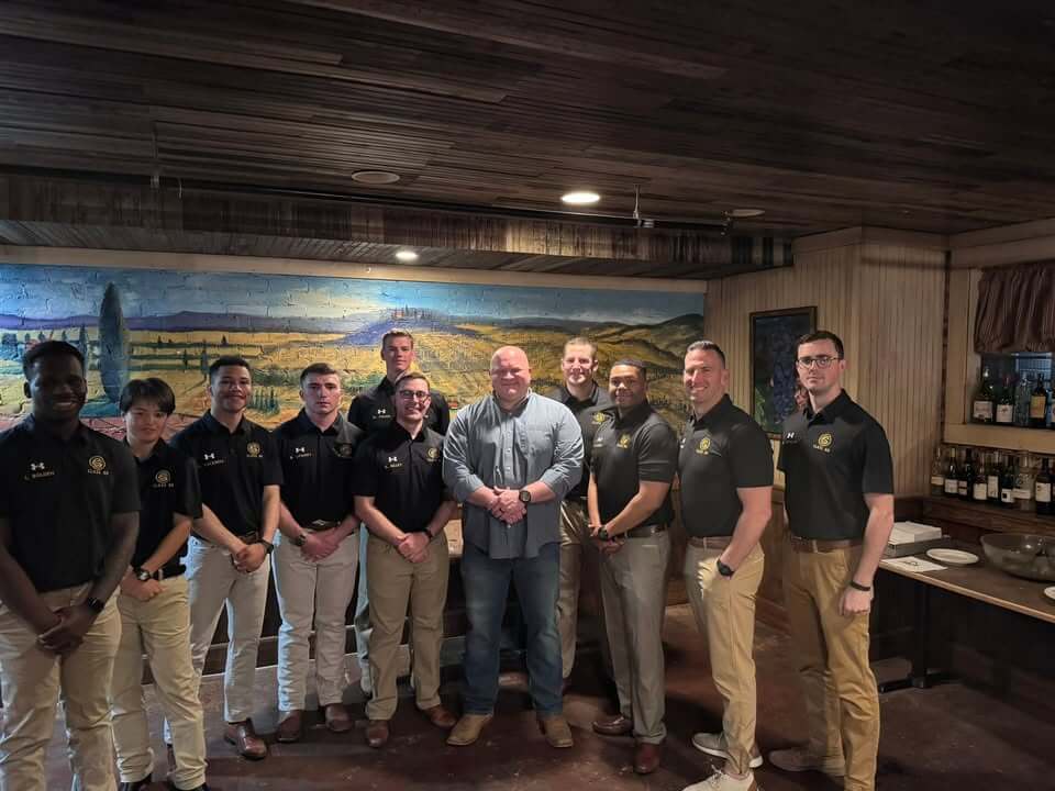 Corinth police chief speaks to officer candidates at Shiloh