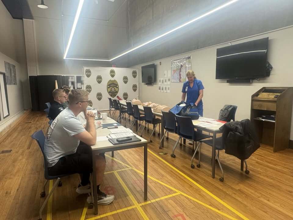 Starkville officers earn CPR, first aid certification after hospital training